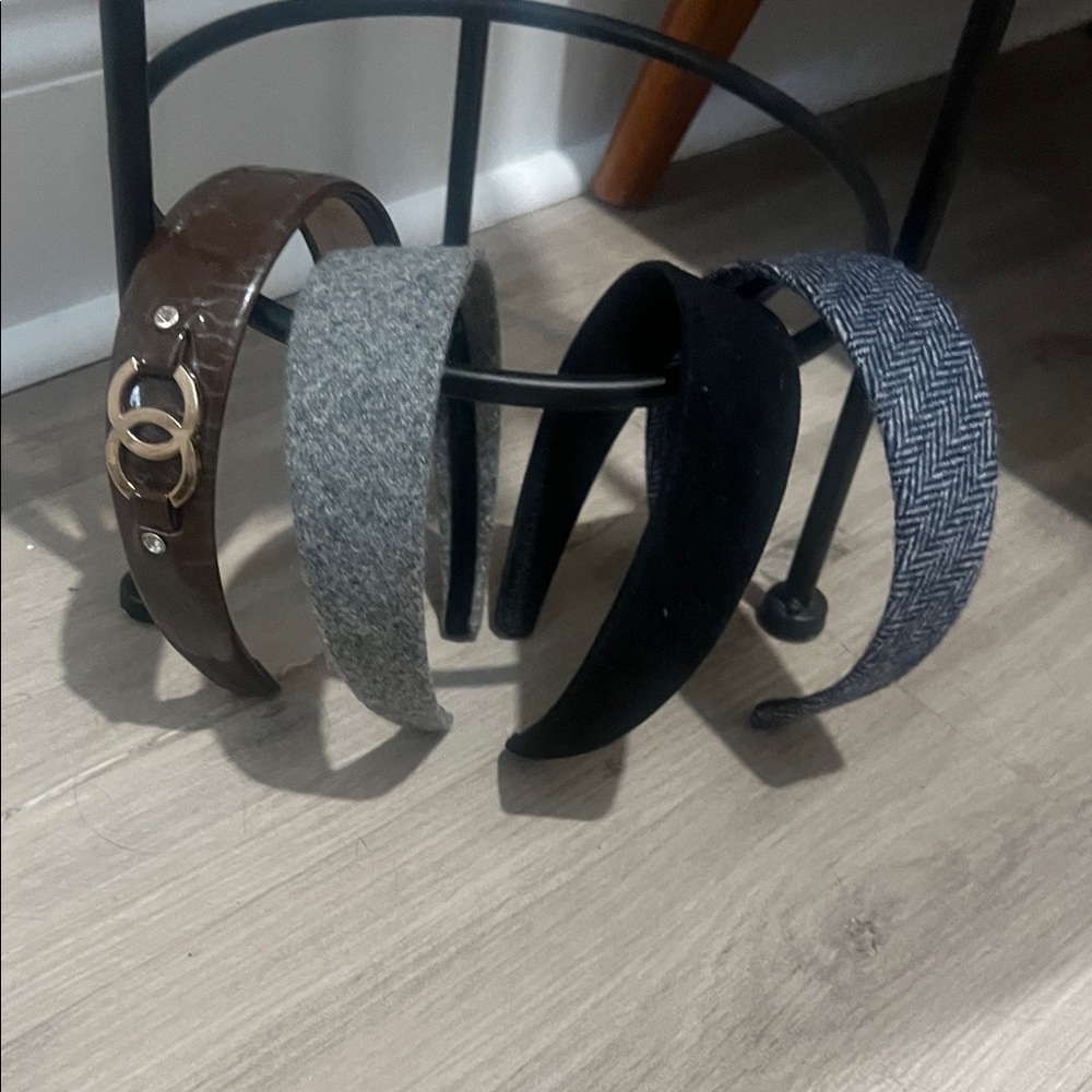 Chic Women's Headband Collection - Brown, Gray, Black